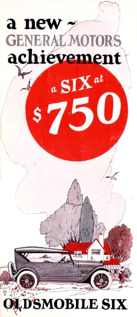 thumbnail of 1924 Marke Oldsmobile – Modell Six Booklet- Sprache ENG