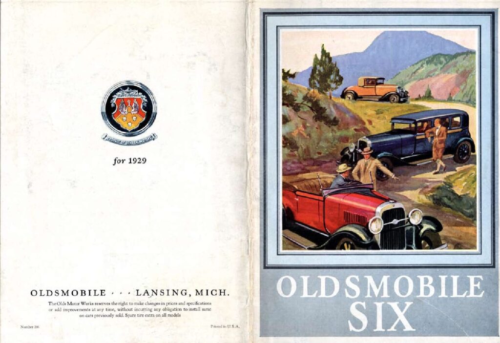 thumbnail of 1929 Marke Oldsmobile – Modell USA Div. Modelle – Sprache ENG