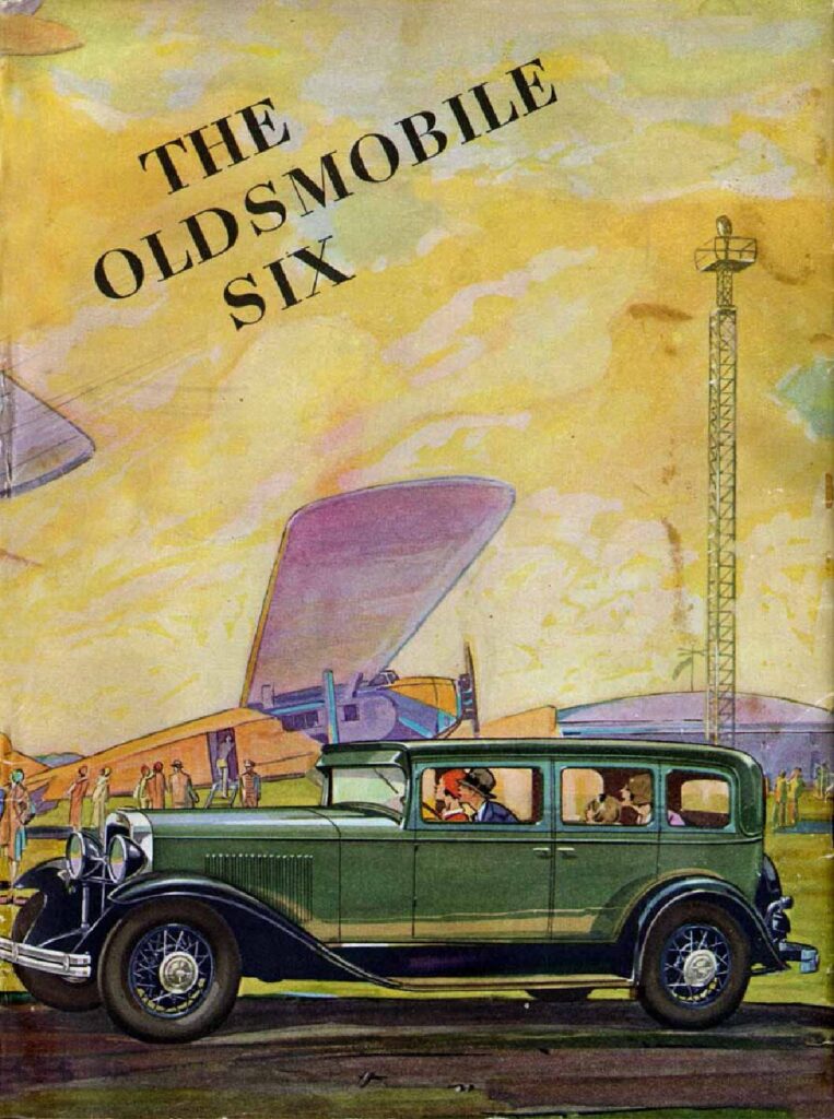 thumbnail of 1930 Marke Oldsmobile – Modell Six Broschüre. USA. Form No. 0-1-30- Sprache ENG