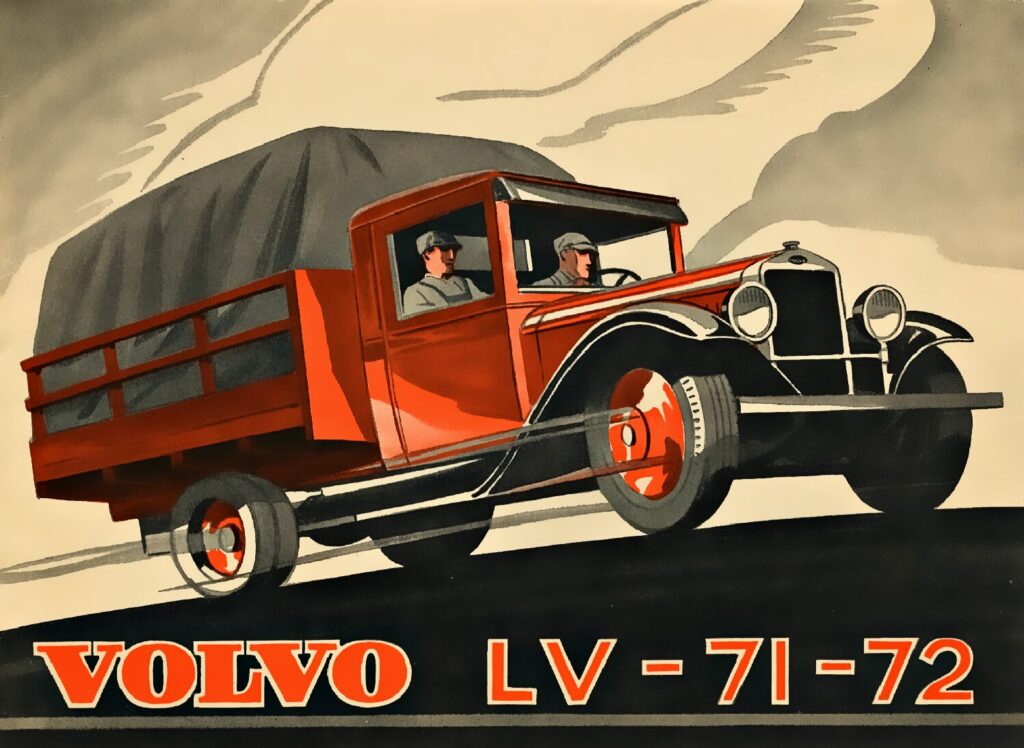 thumbnail of 1932 Marke Volvo – Marke LV – 71 – 72 Broschüre – Sprache FIN