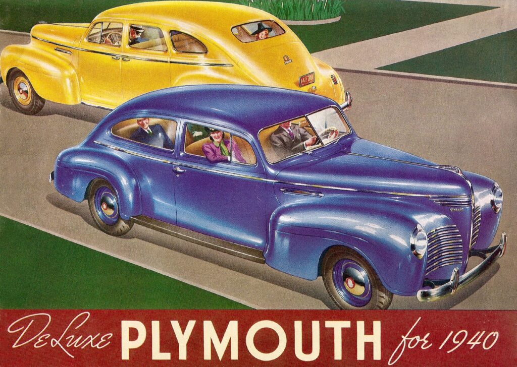 thumbnail of 1940 Marke Plymouth – Modell USA – Deluxe – Sprache ENG