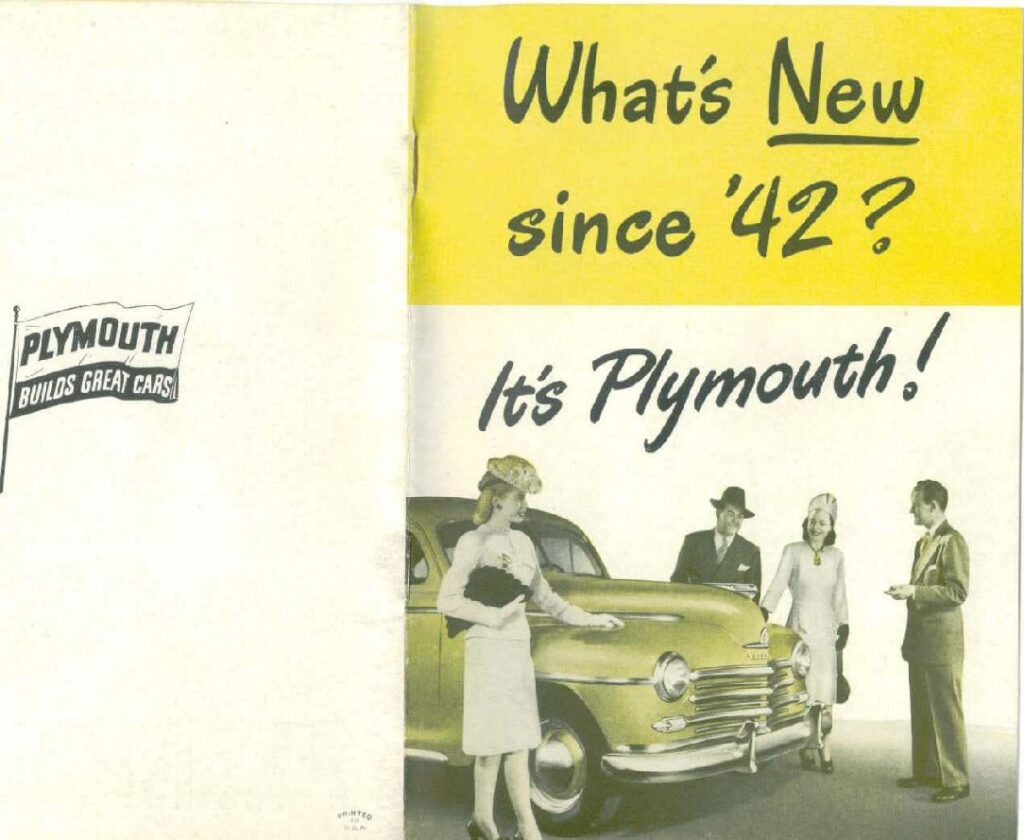 thumbnail of 1946 Marke Plymouth – Modell USA – Whats-New – Sprache ENG