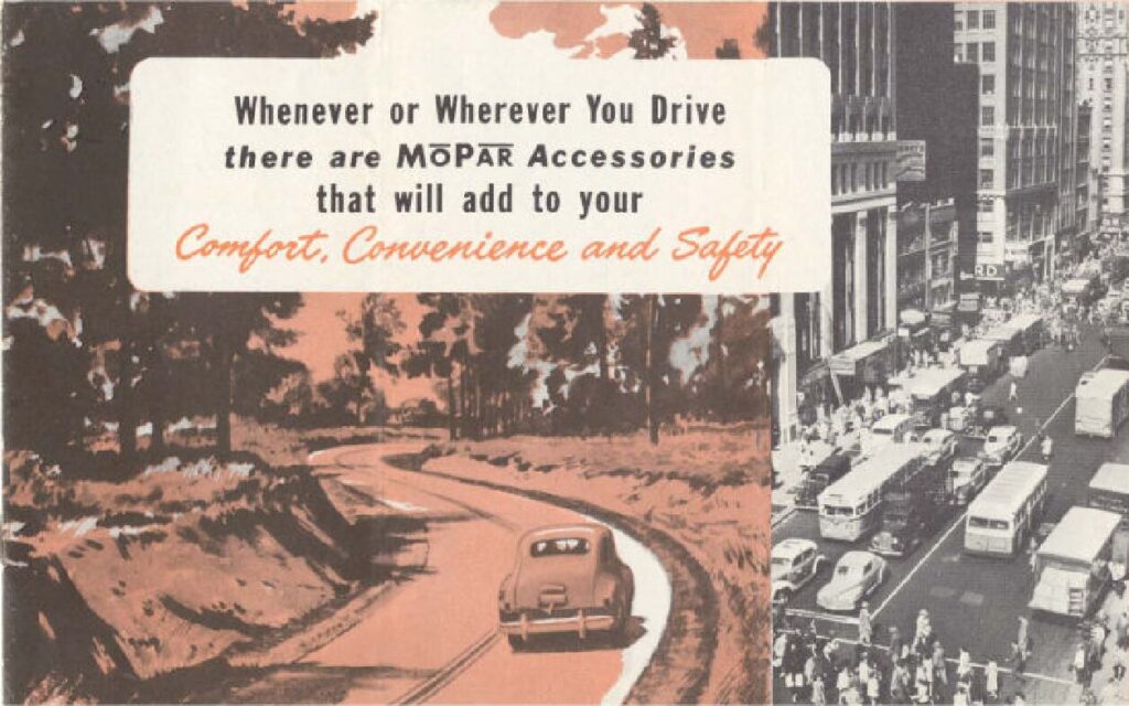 thumbnail of 1948 Marke Plymouth – Modell Mopar-Accessories – Sprache ENG