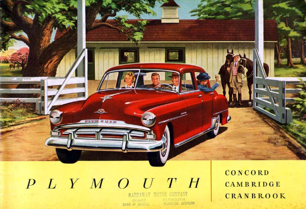 thumbnail of 1951 Marke Plymouth – Modell USA – Concord-Cambridge-Cranbrook – Sprache ENG
