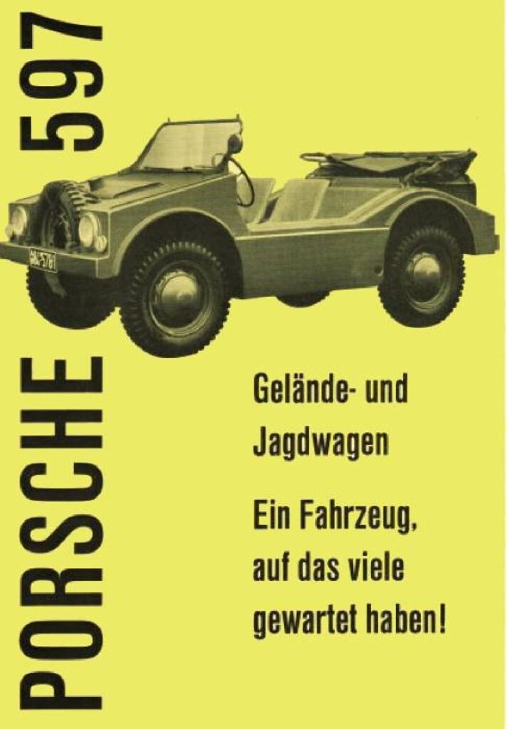thumbnail of 1955 Marke Porsche – Modell Deutschland 597 Broschüre Germany – Sprache DEU
