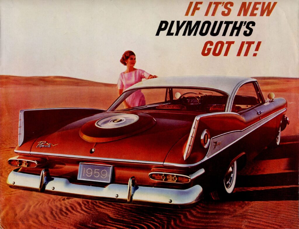 thumbnail of 1959 Marke Plymouth – Modell Foldout – Sprache ENG