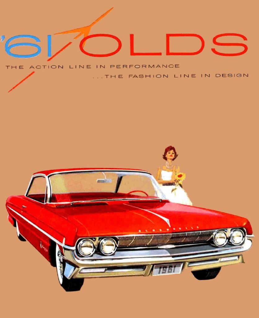 thumbnail of 1961 Marke Oldsmobile – Modell Broschüre. USA. REV. 10-60- Sprache ENG