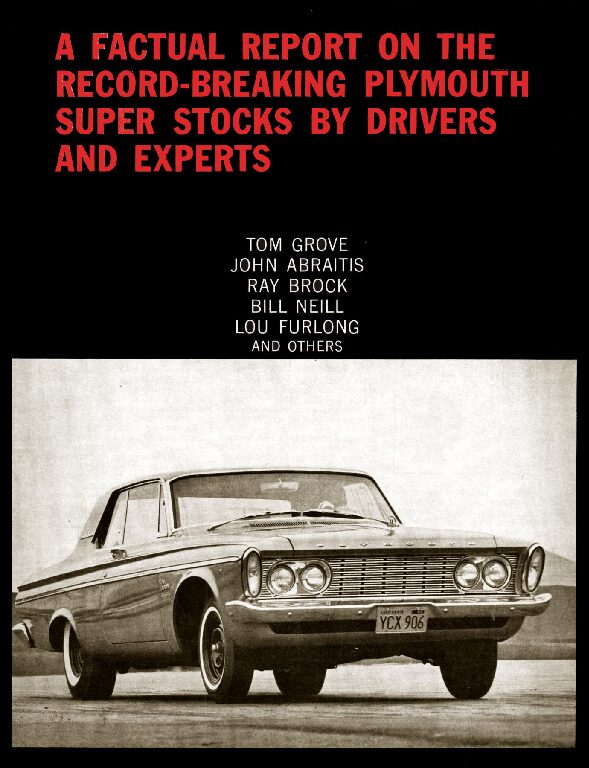 thumbnail of 1963 Marke Plymouth – Modell Super-Stocks – Sprache ENG