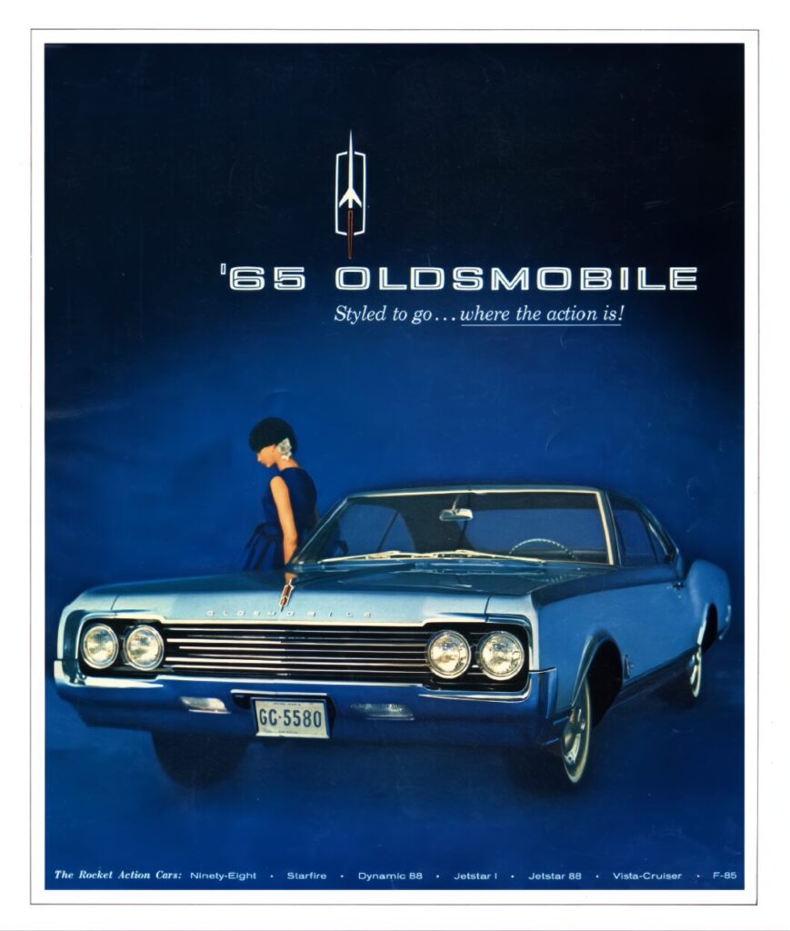 thumbnail of 1965 Marke Oldsmobile – Modell Div. Modelle Broschüre. USA, 9-1964- Sprache ENG
