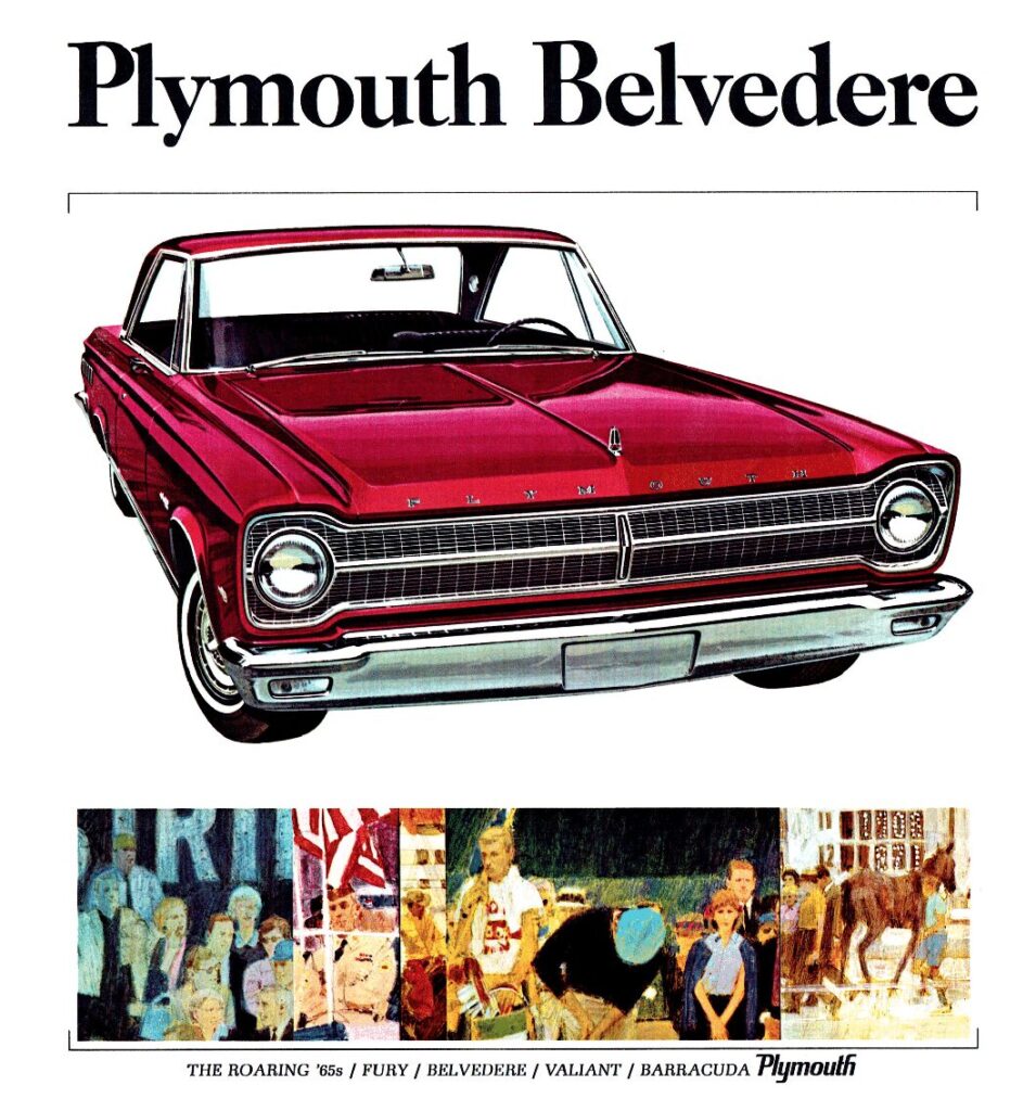 thumbnail of 1965 Marke Plymouth – Modell Belvedere Broschüre. USA – Sprache ENG