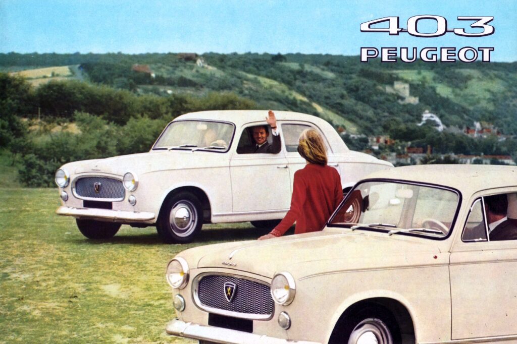 thumbnail of 1966 Marke Peugeot – Modell USA 403 – Sprache ENG- Sprache DEU