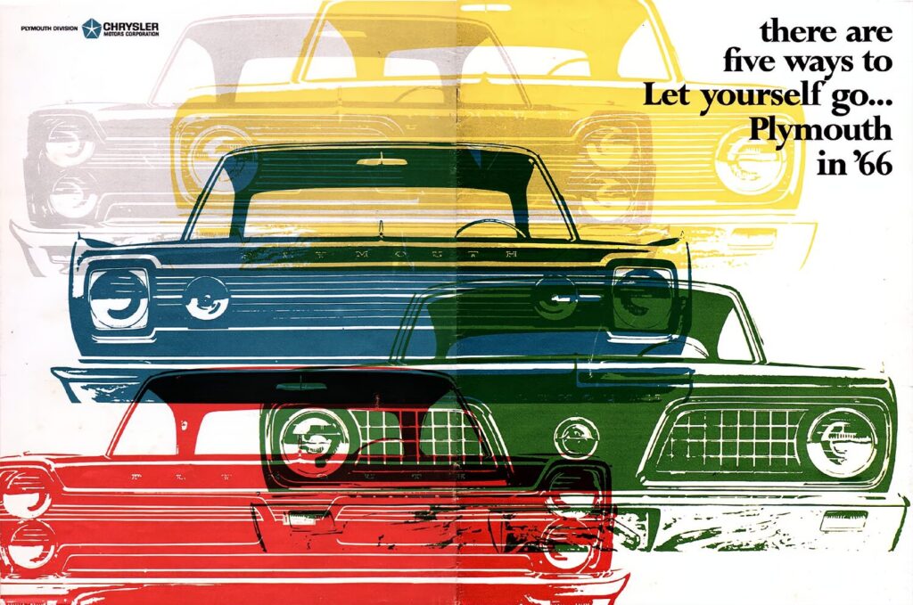 thumbnail of 1966 Marke Plymouth – Modell Full Line Broschüre. USA – Sprache ENG