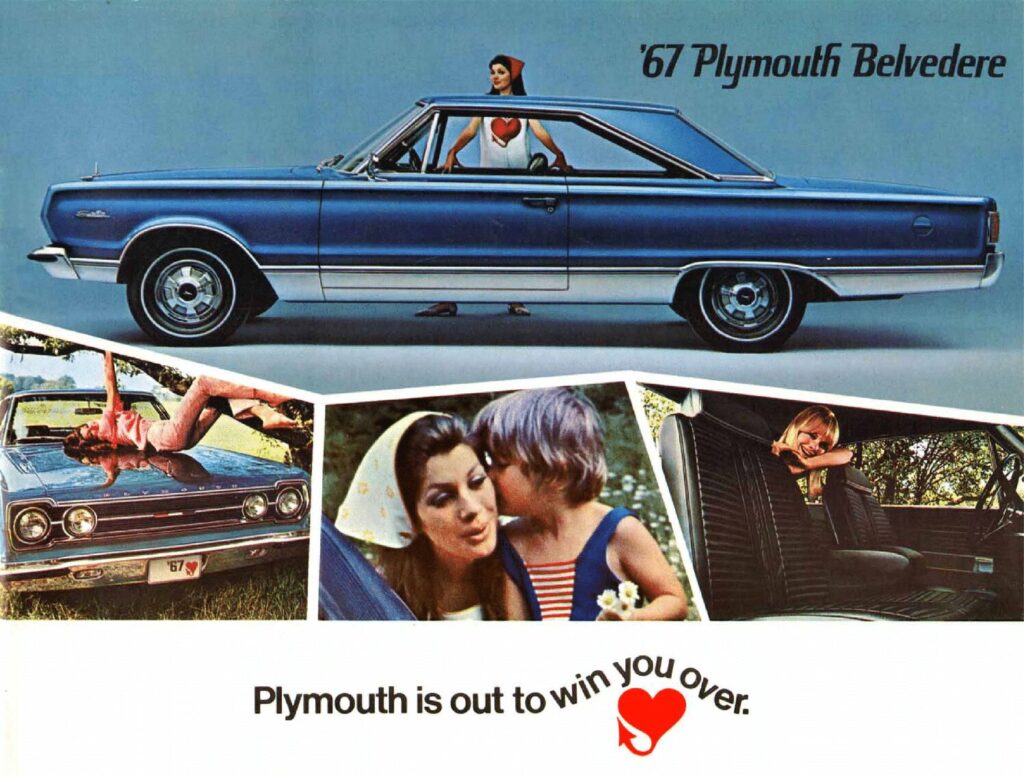 thumbnail of 1967 Marke Plymouth – Modell Belvedere Broschüre. USA – Sprache ENG