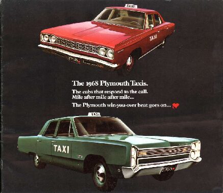 thumbnail of 1968 Marke Plymouth – Modell Taxi – Sprache ENG