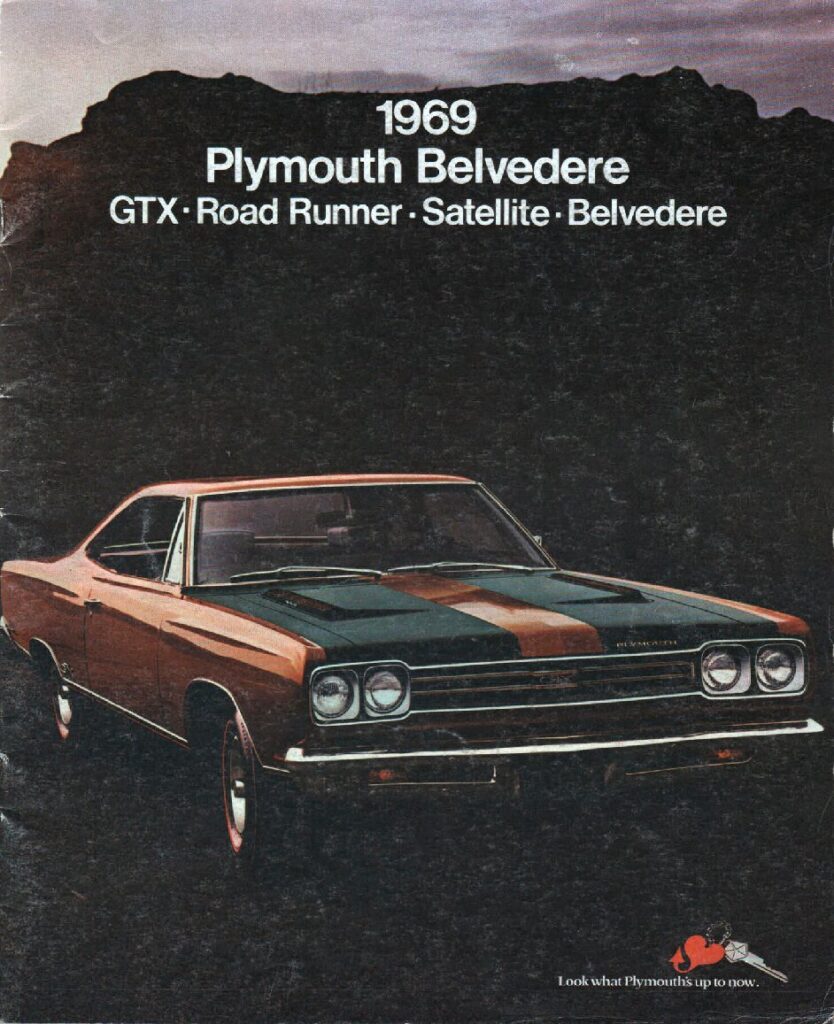 thumbnail of 1969 Marke Plymouth – Modell Belvedere · GTX · Road Runner · Satellite · Belvedere Broschüre. USA – Sprache ENG