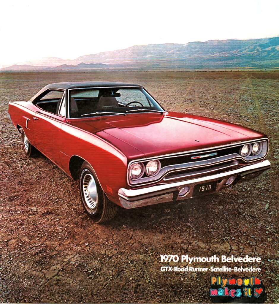 thumbnail of 1970 Marke Plymouth – Modell GTX·Road Runner·Satellite·Belvedere Broschüre – Sprache ENG