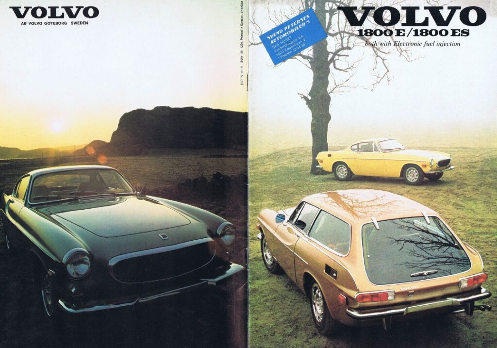 thumbnail of 1971 Marke Volvo – Marke 1800 E1800 ES Broschüre – Sprache ENG