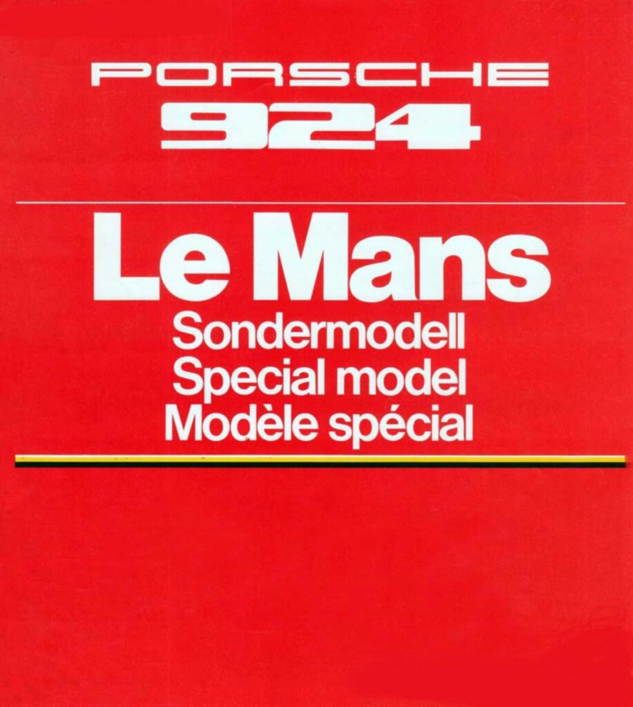 thumbnail of 1974 Marke Porsche – Modell International 924 le mans – Sprache ENG