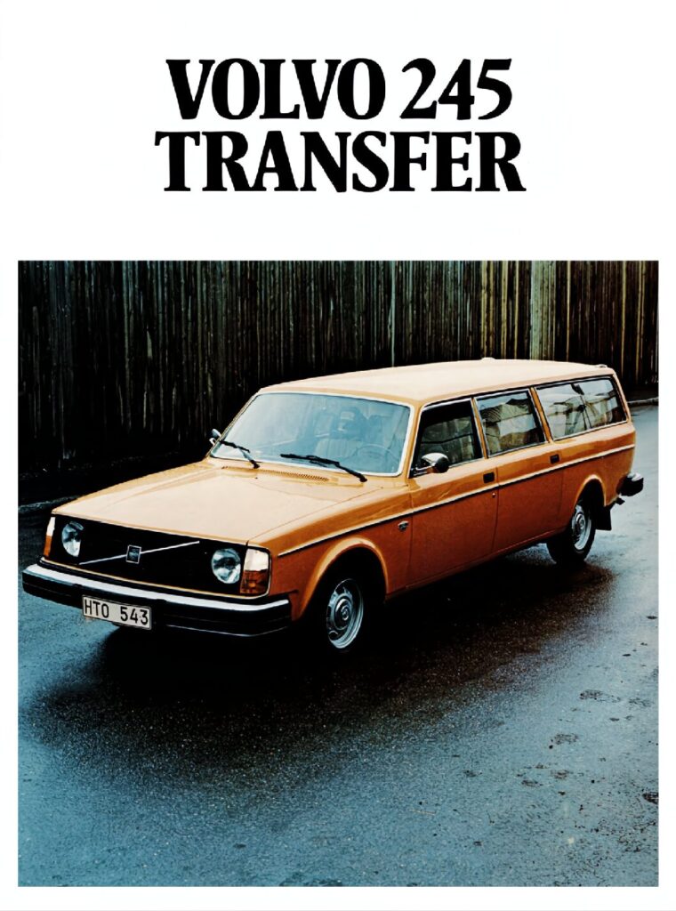 thumbnail of 1975 Marke Volvo – Marke 245 Transfer Broschüre. Schweden – Sprache SWE