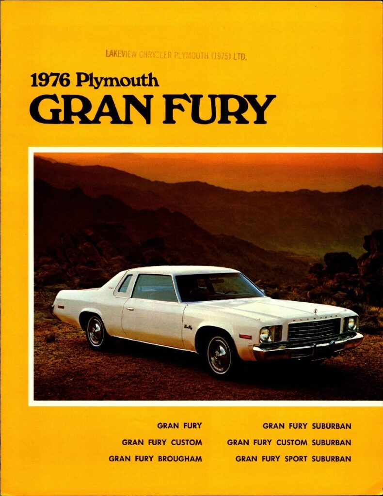 thumbnail of 1976 Marke Plymouth – Modell Gran-Fury-CN – Sprache ENG