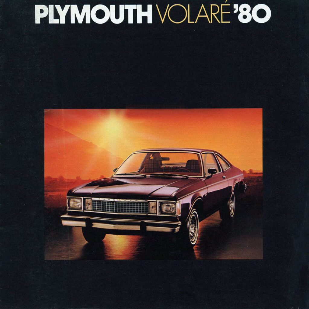 thumbnail of 1980 Marke Plymouth – Modell Volare – Sprache ENG