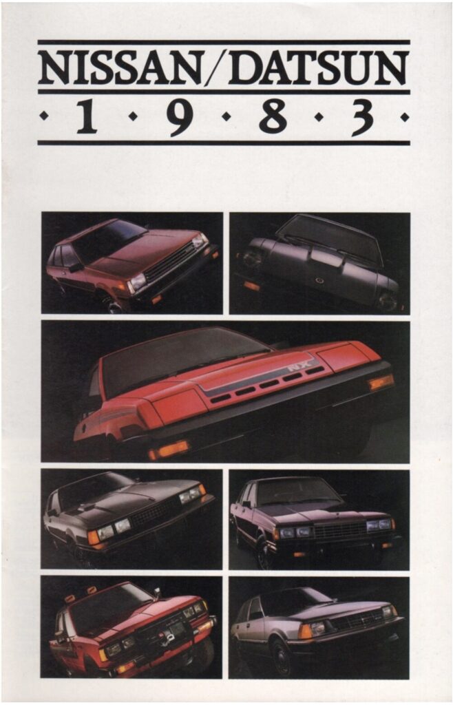 thumbnail of 1983 Marke Nissan – Modell USA Full Line – Sprache ENG