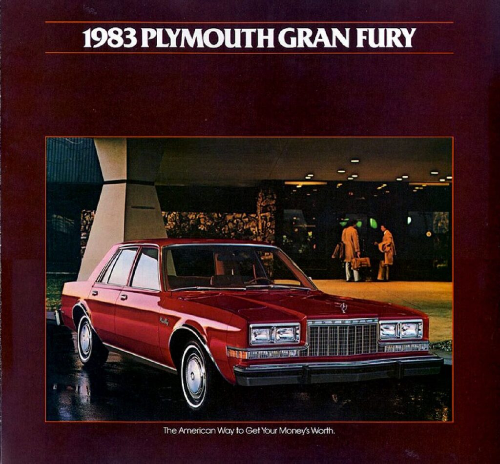 thumbnail of 1983 Marke Plymouth – Modell USA – Gran-Fury – Sprache ENG