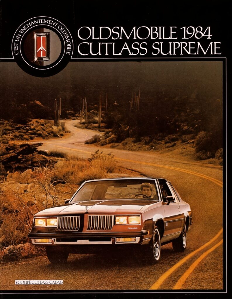thumbnail of 1984 Marke Oldsmobile – Modell Cutlass Supreme Broschüre. Französisch Canada, 9-1983 – Sprache FRA