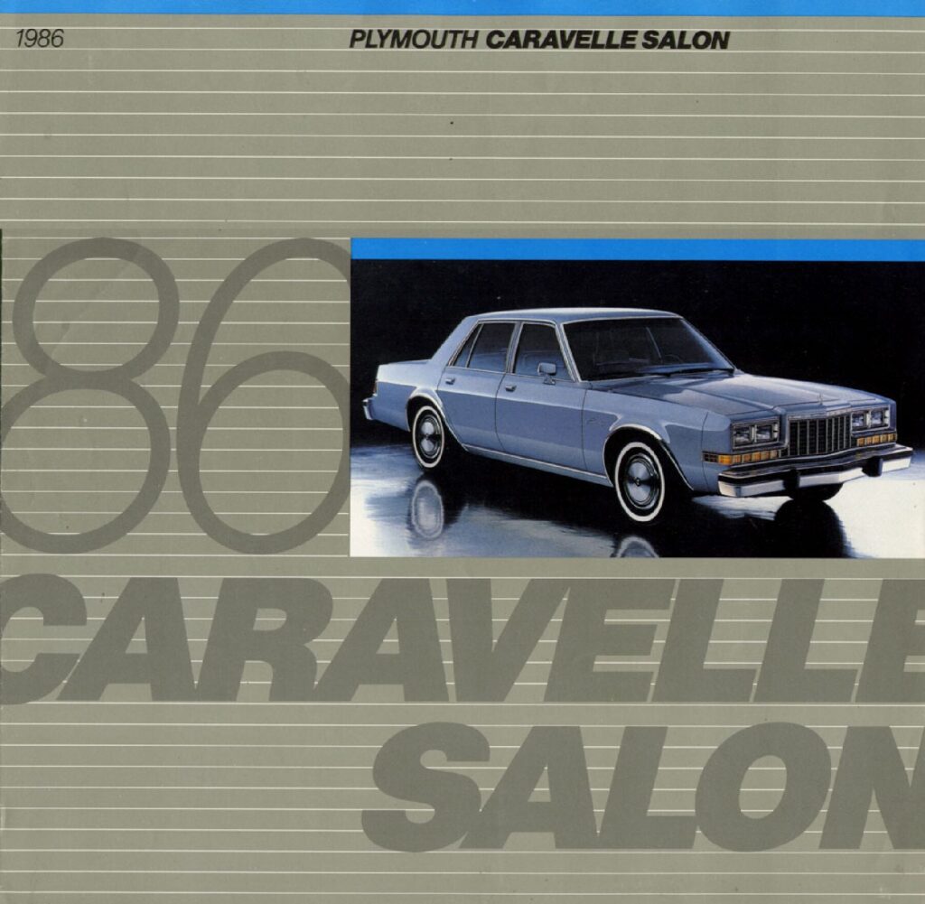 thumbnail of 1986 Marke Plymouth – Modell Caravelle-Salon-CN – Sprache ENG
