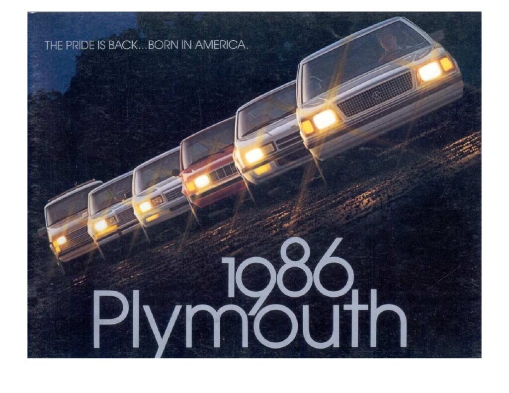 thumbnail of 1986 Marke Plymouth – Modell Reliant – Sprache ENG