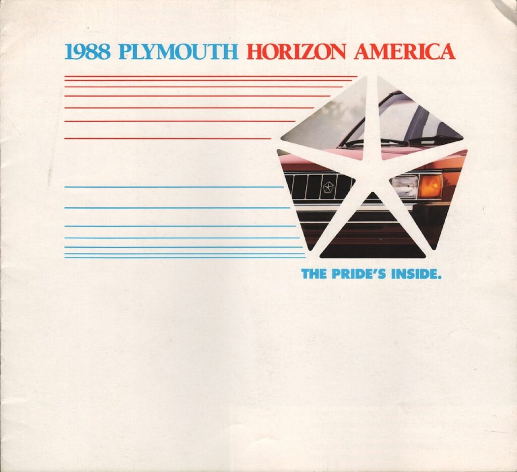 thumbnail of 1988 Marke Plymouth – Modell USA – Horizon – Sprache ENG