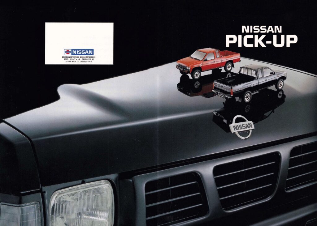 thumbnail of 1990 Marke Nissan – Modell Pick-up Broschüre. Österreich – Sprache DEU