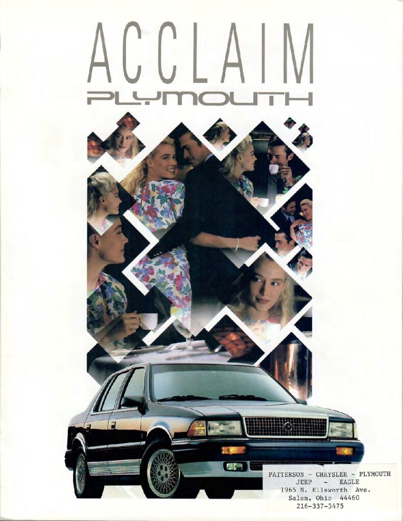 thumbnail of 1991 Marke Plymouth – Modell USA Acclaim – Sprache ENG