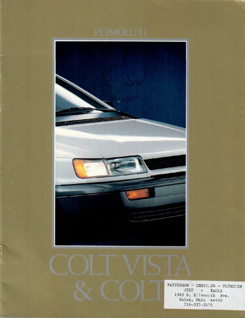 thumbnail of 1992 Marke Plymouth – Modell USA Colt – Sprache ENG