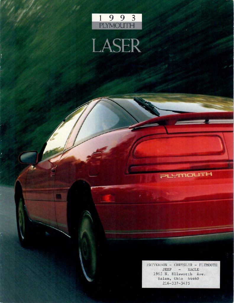 thumbnail of 1993 Marke Plymouth – Modell Laser – Sprache ENG