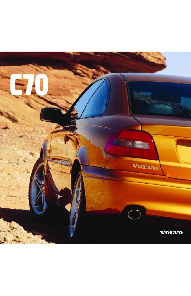 thumbnail of 1998 Marke Volvo – Modell USA C70 – Sprache ENG