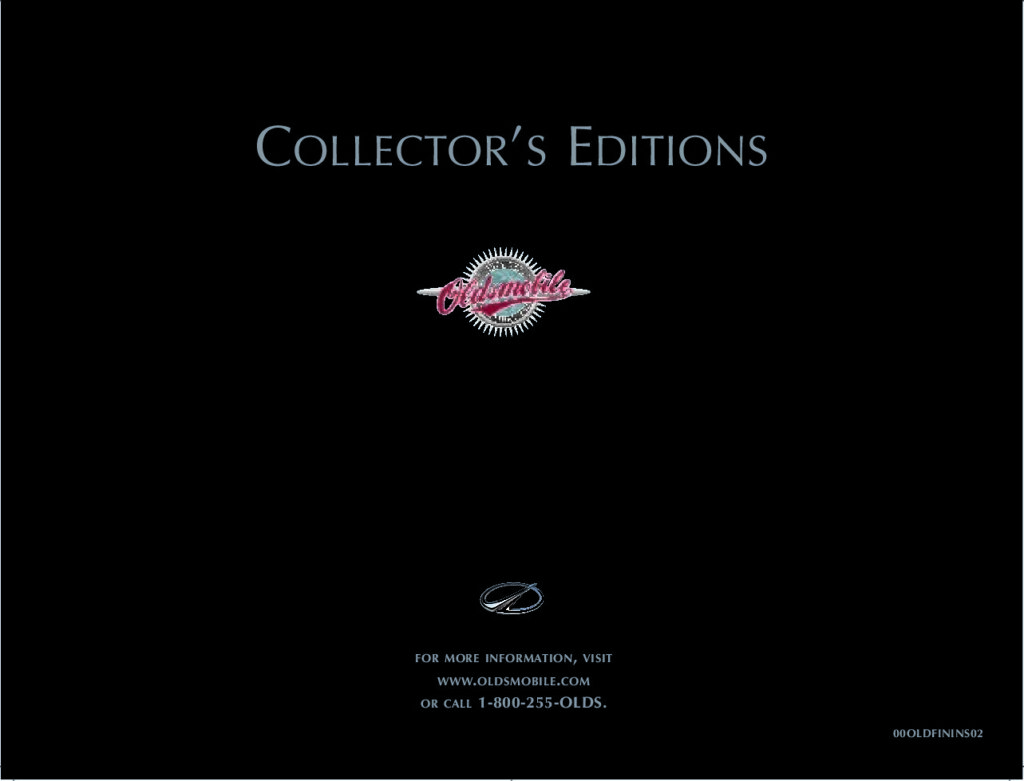 thumbnail of 2004 Marke Oldsmobile – Modell USA Div. Modelle – Sprache ENG