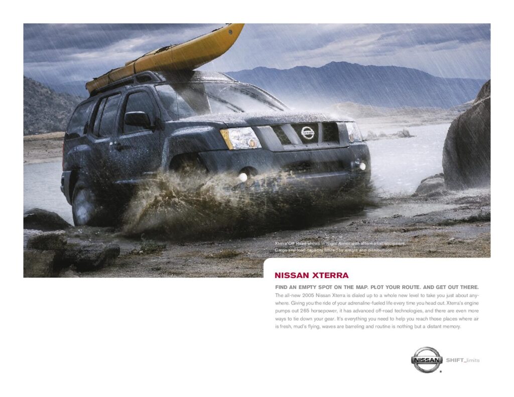 thumbnail of 2005 Marke Nissan – Modell USA Xterra – Sprache ENG