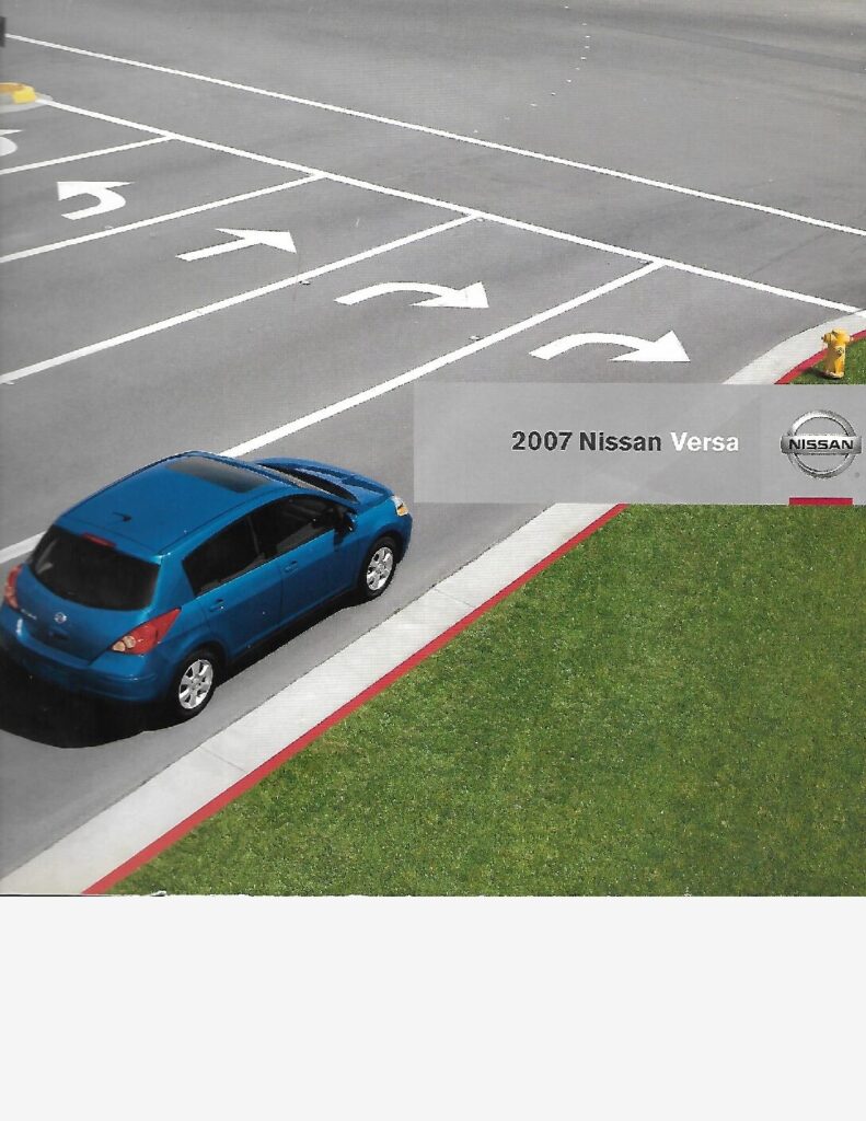 thumbnail of 2007 Marke Nissan – Modell USA Versa – Sprache ENG