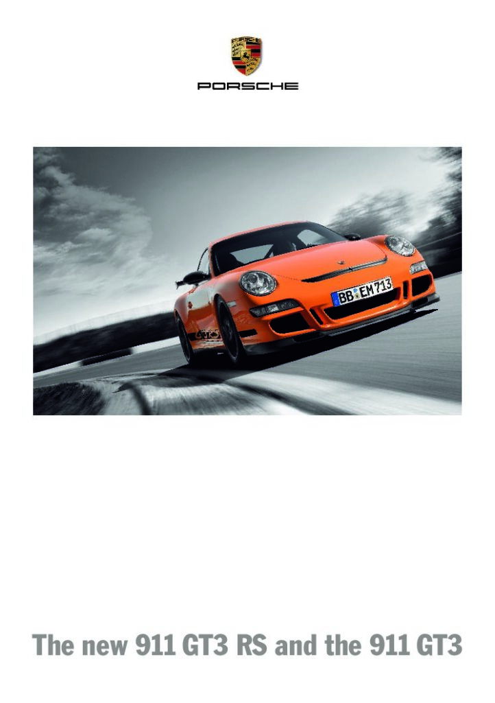 thumbnail of 2007 Marke Porsche – Modell USA 911GT3 – Sprache ENG