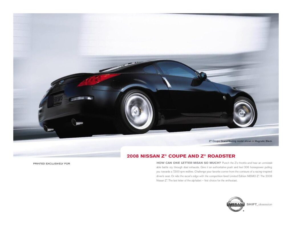 thumbnail of 2008 Marke Nissan – Modell International 350Z – Sprache ENG –