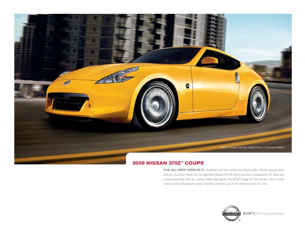 thumbnail of 2009 Marke Nissan – Modell USA 370Z – Sprache ENG