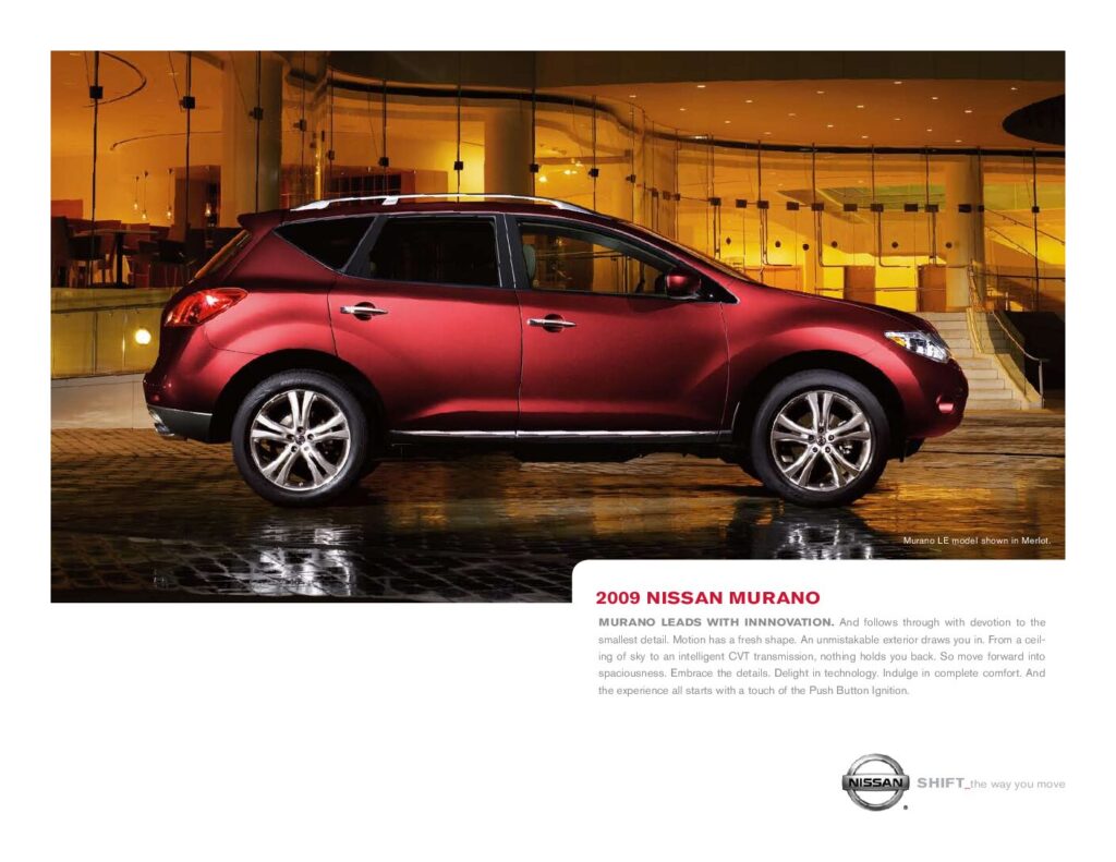 thumbnail of 2009 Marke Nissan – Modell USA Murano – Sprache ENG