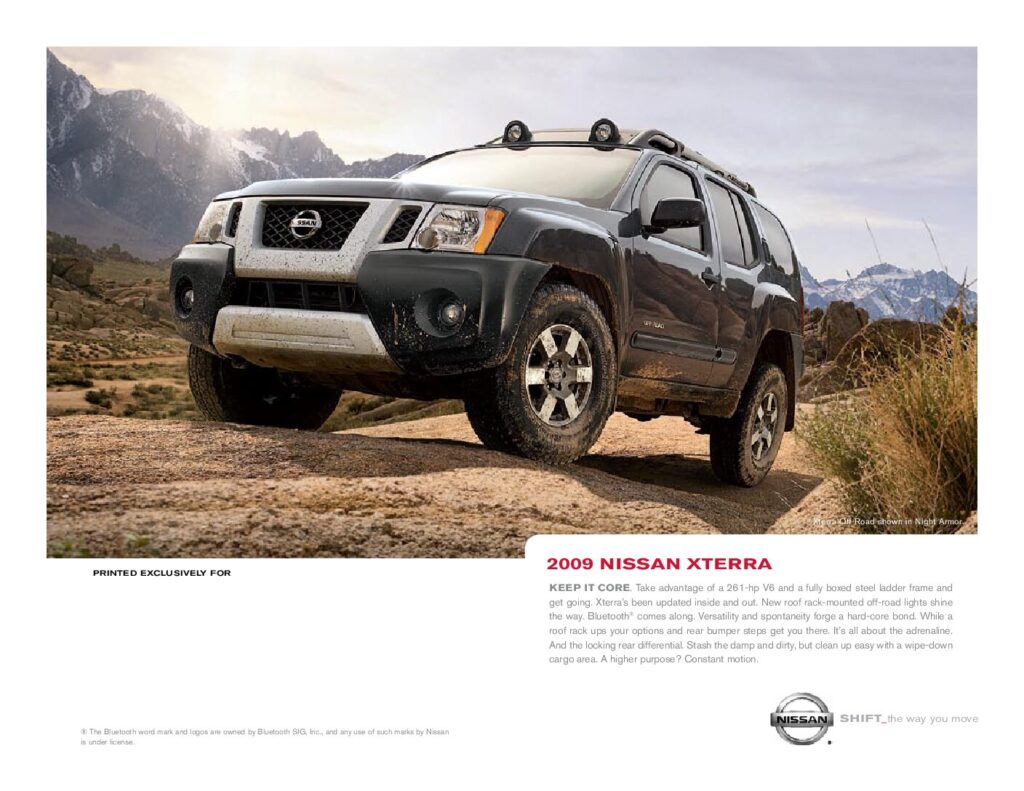 thumbnail of 2009 Marke Nissan – Modell USA Xterra – Sprache ENG