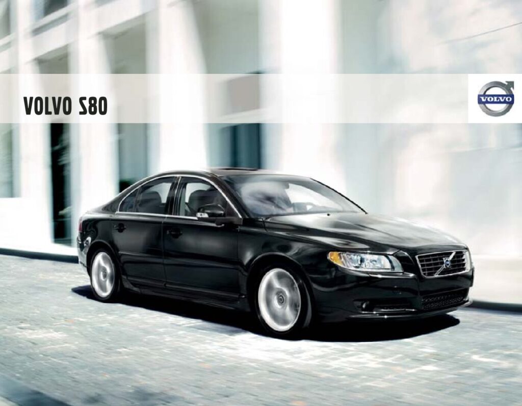 thumbnail of 2009 Marke Volvo – Modell USA S80 – Sprache ENG