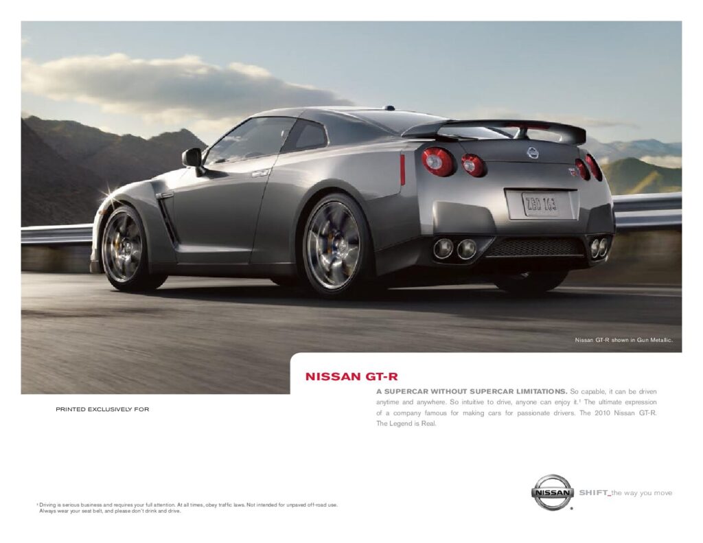 thumbnail of 2010 Marke Nissan – Modell International GT-R – Sprache ENG –
