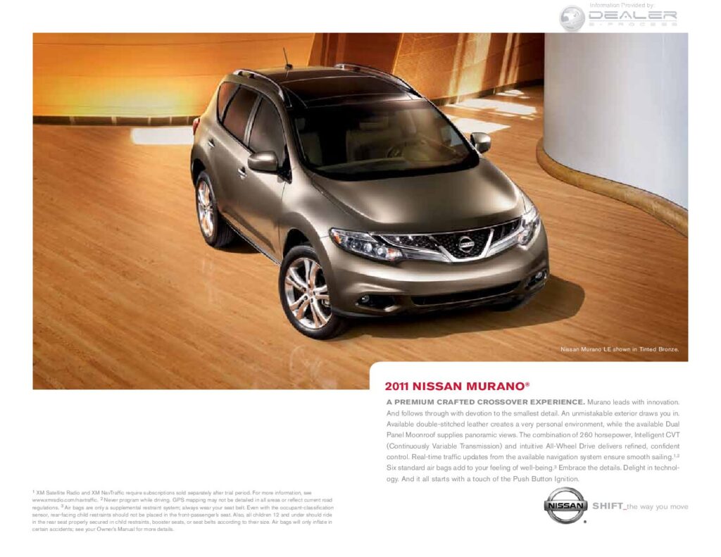 thumbnail of 2011 Marke Nissan – Modell International Murano – Sprache ENG –