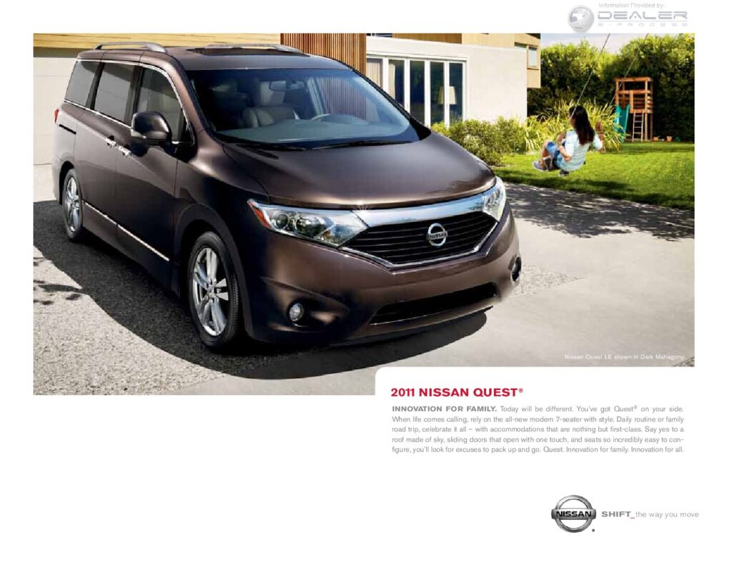 thumbnail of 2011 Marke Nissan – Modell International Quest – Sprache ENG –