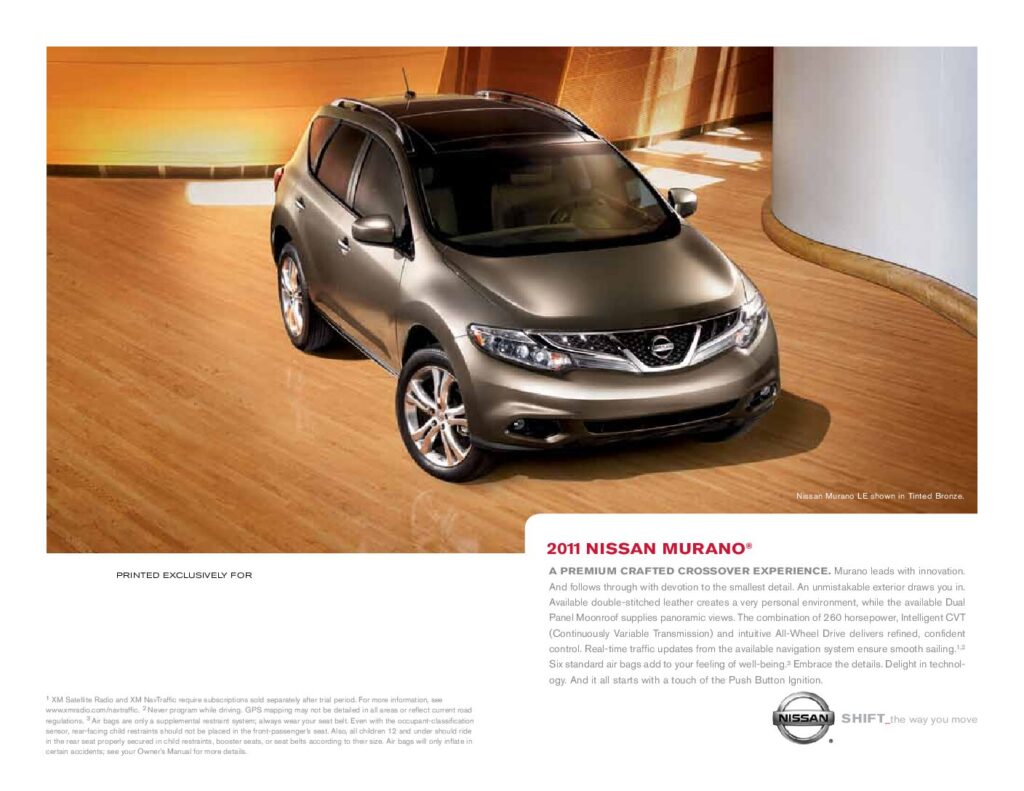 thumbnail of 2011 Marke Nissan – Modell USA Murano – Sprache ENG