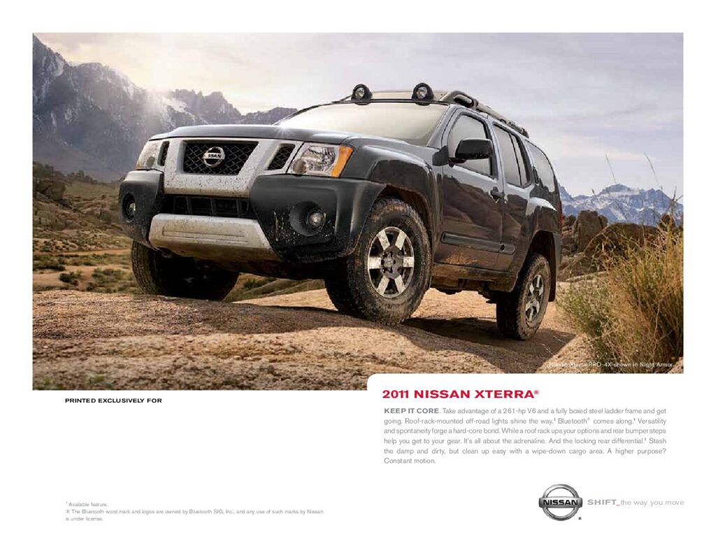 thumbnail of 2011 Marke Nissan – Modell USA Xterra – Sprache ENG